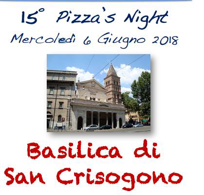 15a Pizza Night: arte, cultura e gioia di stare insieme!